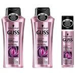 Gliss 2x360 ml Serum Deep Repair Şampuan + 200 ml Sıvı Saç Kremi