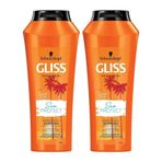 Gliss 2x500 ml Sun Protect Güneşe Karşı Koruyucu Şampuan