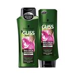 Gliss 360 ML Bio-Tech Restore Güçlendirici Şampuan + 360 ML Saç Kremi