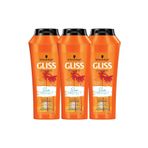 Gliss 3x500 ml Sun Protect Güneşe Karşı Koruyucu Şampuan