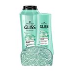 Gliss 500 ml Nutribalance Şampuan + 360 ml Saç Kremi + Makyaj Çantası
