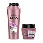 Gliss 500 ml Serum Deep Repair Onarıcı Şampuan + 300 ml Saç Maskesi
