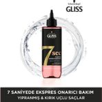 Gliss 7sec Sıvı Krem Yıpranmış Saçlar İçin Hızlı Onarım 200 ml Parlaklık Kazandırır