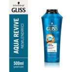 Gliss Aqua Revive Hyalüron & Deniz Yosunu Özlü Nemlendirici Şampuan 500 ml Normal ve Kuru Saçlar