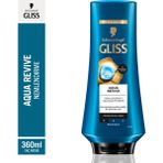 Gliss Aqua Revive Hyalüron ve Deniz Yosunu Özlü Nemlendirici Saç Bakım Kremi 360 ml Normal ve Kuru Saçlar