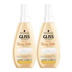 Gliss Beauty Milk Onarıcı Süt Proteini 150x2 ml Saç Bakım Kremi