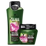 Gliss Bio-Tech 360 ml Şampuan + Bio-Tech 300 ml Saç Bakım Maskesi