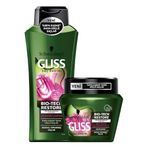 Gliss Bio-Tech Güçlendirici Şampuan 360 ml + Saç Bakım Maskesi 300 ml Set
