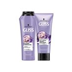 Gliss Blonde Perfector 250 ml Turunculaşma Karşıtı Mor Şampuan + 200 ml Saç Maskesi