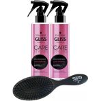 Gliss Care Stylers Canlandırıcı 2x150 ml Bakım Spreyi + Saç Fırçası