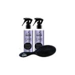 Gliss Care Stylers Elektriklenmeye Karşı 2x150 ml Saç Bakım Sütü+ Saç Fırçası