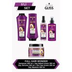 Gliss Full Hair Wonder Dökülme Karşıtı Saç Bakım Seti