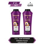 Gliss Full Hair Wonder Dökülme Karşıtı Şampuan 400 mlx2 Adet