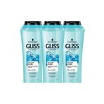 Gliss Million Gloss Yoğun Parlaklık Veren 3x500 ml Şampuan