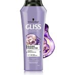 Gliss Mor Şampuan 250 ml Blonde Perfector Onarıcı Bakım Yapıcı Etki ile Normal Saçlar İçin