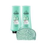 Gliss Nutri Balance Şampuan+Şampuan 360 ml Çanta Set