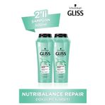 Gliss Nutribalance 2x500 ml Şampuan