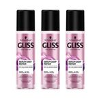 Gliss Serum Deep Repair 3x200 ml Sıvı Saç Kremi