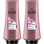 Gliss Serum Deep Repair Şampuan 360ML X2 + Gliss Serum Deep Repair Saç Kremi 360ML + Nue Gold Maske Hediyeli