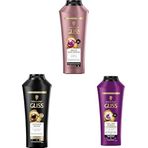 Gliss Seti | Serum Deep Repair Biotin Kompleksi ve Şakayık Çiçeği Özlü Şampuan 400ml x1 + Ultimate Repair Şampuan 400ml x1 + Full Hair Wonder Şampuan 400 ml x1