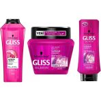Gliss Supreme Length Saç Bakımı 3'Lü Set, Şampuan, Maske,