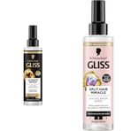 Gliss Ultimate Oil Elixir Besleyici Sıvı Saç Bakım Kremi 200 ml + Gliss Split Hair Miracle Kırık Uçları Mühürleyen Sıvı Saç Bakım Kremi 200 ml