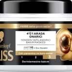 Gliss Ultimate Repair Saç Bakım Maskesi 400ml, Çok Yıpranmış ve Kuru Saçlar