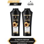 Gliss Ultimate Repair Şampuan 2 x 400 ml