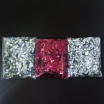Glitter Epoksi Süsleme Pulu Hologramlı Nail Art Makyaj Altıgen Sim Set 20 Gram x 3 Model 60 gr - 60 gram - Renkli - PAKET