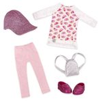 Glitter Girls Deluxe Leggings Top Head to Toe Glimmer! Kıyafet Seti