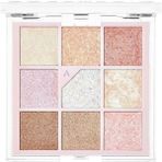 Glitterpedia Eye Palette 9 Renk Çok Renkli Mat Işıltılı Vegan Göz Farı Paleti 6.6 gr Günlük ve Gece
