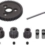 GLOBACT Rc Metal Çelik 54T 32P Düz Dişli 15T/17T/19T Pinyonlar Dişli Setleri Traxxas Slash 4x4 4WD/2WD/VXL Ralli/Stampede 4x4 VXL/Zirve/E-REVO/T-Maxx/Rustler 4X4 VXL için 3956 Değiştirin