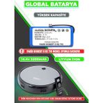 Global Batarya Fakir Robert Iı Rs 710 Uyumlu Akıllı Robot Süpürge Bataryası 14.4V 3200MAH Li-Ion Pil (Yüksek Kapasite)