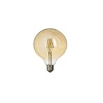 Global K2 KES607 8W 2700K E27 G125 Led Flamanlı Rustik Ampul
