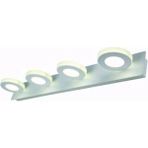 Global K2 KSL165 12W 4200K Ilık Beyaz Sıva Üstü Smd Ledli Dekoratif Banyo Apliği - Beyaz - Sarı