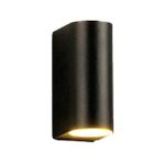 Global KDA744 6W IP40 3000K Günışığı Venüs ABS Kare Siyah Led Aplik