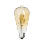 GLOBAL KENDAL ELEKTRİK Global K2 Kes615 8w E27 2700k Sarı Flamanlı Rustik Led Ampul