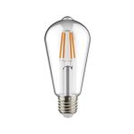 Global KES515 8W E27 6500K Beyaz ST64 Flamanlı Led Ampul