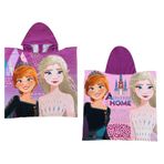 GLOBAL LICENCE SRL LİCENSE Panço Deniz Frozen II Disney Elsa Anna havlu bornoz mikro pamuk 110 x 55 cm%100 PL - FRO1576