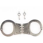 Global Marketin Menteşeli Kelepçe Güvenlik Kelepçesi Polis Jandarma - Standart - 801 Gri