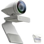 Global Teck Worldwide GTW Bundle Poly Studio P5 Webcam - Profesyonel Web Kamerası, Vlog for Online Meetings, YouTube, TikTok, Takımlar, Zoom, RingCentral, Vonage, 2200-87070-001, Streaming Apps, Düşük Işık Optik, Kumaş