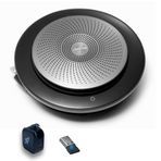 Global Teck Worldwide Jabra Speak 710 Hoparlör Paketi, Bluetooth Dongle, USB ve AC Duvar Şarj Cihazı ile birlikte - MS Versiyonu