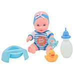 Global Toys Altını Islatan Türkçe Konuşan Bandanalı Oyuncak Bebek