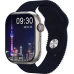 Global Watch Hk9 Pro Plus Amoled Ekran Android Ios Harmonyos Uyumlu Akıllı Saat Lacivert WNE0964 - Normal