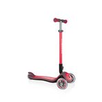 Globber Elite Deluxe 3+ Yaş 3 Tekerlekli Çocuk Scooter - Kırmızı