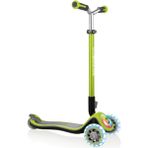 Globber Elite Prime Full Işıklı Scooter 3-12 Yaş 4 Tekerlekli Yeşil Avengers Temalı