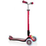 Globber Elite Prime Kırmızı Işıklı 3 Tekerlekli Çocuk Scooter