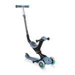 Globber Go Up Deluxe Pastel Mavi Işıklı Scooter