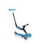 Globber Go Up Foldable Plus Işıklı Pastel Mavi Scooter