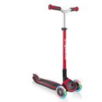Globber Kırmızı Master Işıklı Katlanan Scooter
